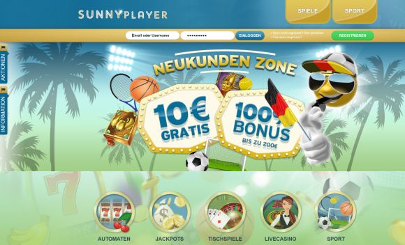 Sunnyplayer Startseite